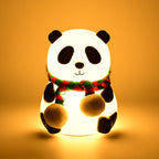 Panda 7-Color LED Silicone Touch Lamp (1 Pc)