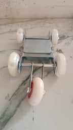 Heavy-Duty Motorcycle Front Wheel Parking Roller Stand (1 Pc)