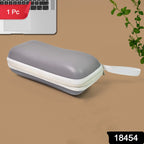 Faux Leather Zipper Eyeglass Case