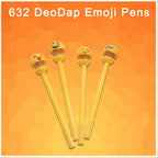 Smiley emoji pens for cheerful writing.